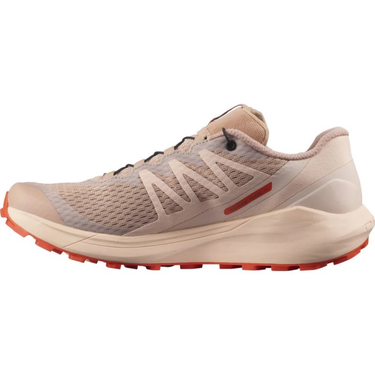 Tenis Para Trail Running Salomon Sense Ride 4 Mujer Coral | MX ZLWS483